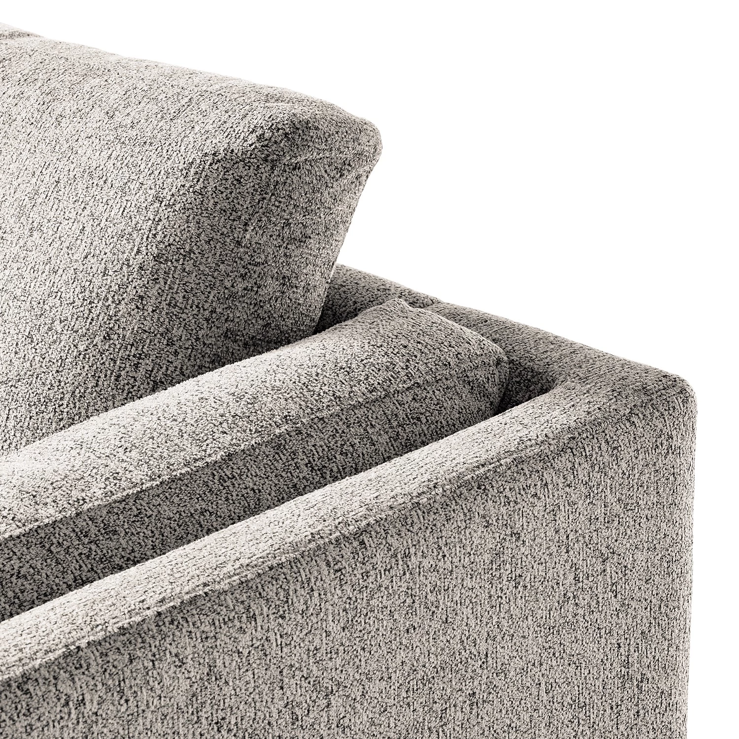 Studio Copenhagen 2-3 places Canapé COSO Classic+ - Tissu Chenille Rufi: Beige - Noir 15 Studio Copenhagen 2-3 places Canapé COSO Classic+ - Tissu Chenille Rufi: Beige - Noir – Image 13