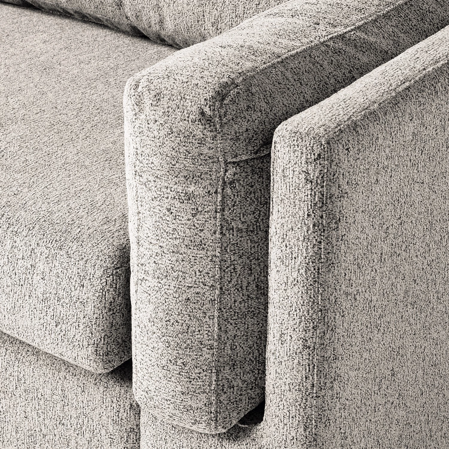 Studio Copenhagen 2-3 places Canapé COSO Classic+ - Tissu Chenille Rufi: Beige - Noir 16 Studio Copenhagen 2-3 places Canapé COSO Classic+ - Tissu Chenille Rufi: Beige - Noir – Image 14