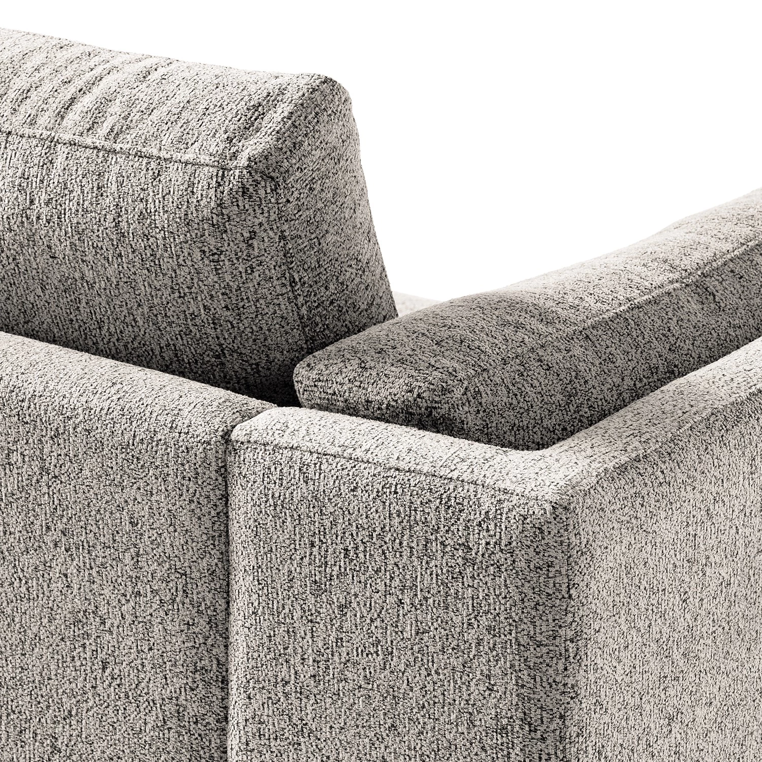 Studio Copenhagen 2-3 places Canapé COSO Classic+ - Tissu Chenille Rufi: Beige - Noir 20 Studio Copenhagen 2-3 places Canapé COSO Classic+ - Tissu Chenille Rufi: Beige - Noir – Image 18