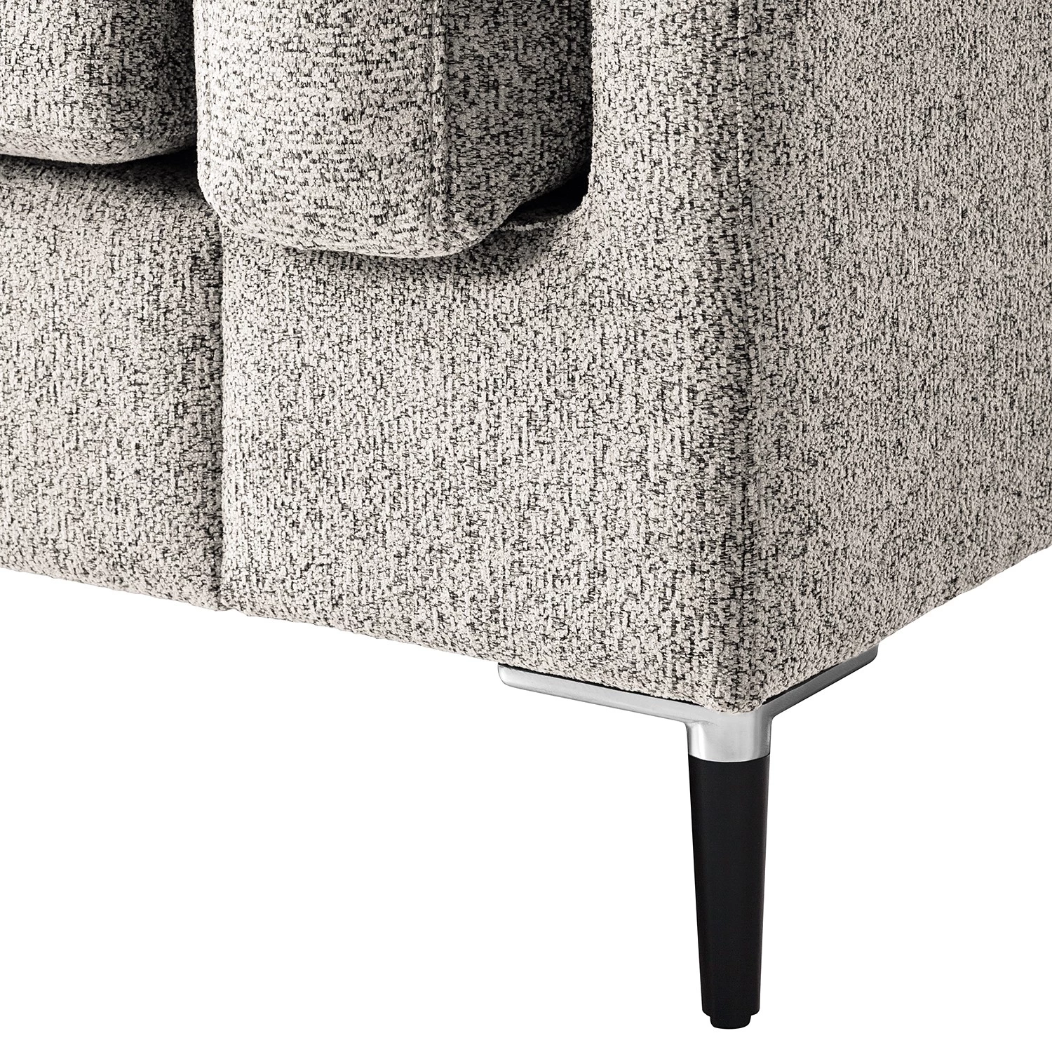 Studio Copenhagen 2-3 places Canapé COSO Classic+ - Tissu Chenille Rufi: Beige - Noir 21 Studio Copenhagen 2-3 places Canapé COSO Classic+ - Tissu Chenille Rufi: Beige - Noir – Image 19