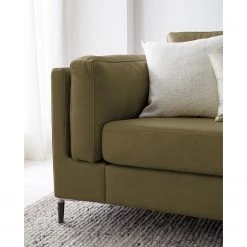 Studio Copenhagen 2 places Canapé COSO Classic+ - Cuir véritable Taru : Vert olive - Noir 31 Studio Copenhagen 2 places Canapé COSO Classic+ - Cuir véritable Taru : Vert olive - Noir -Meubles de salon Soldes 1000212496 201008 13323300039 DETAILS P000000001000212496