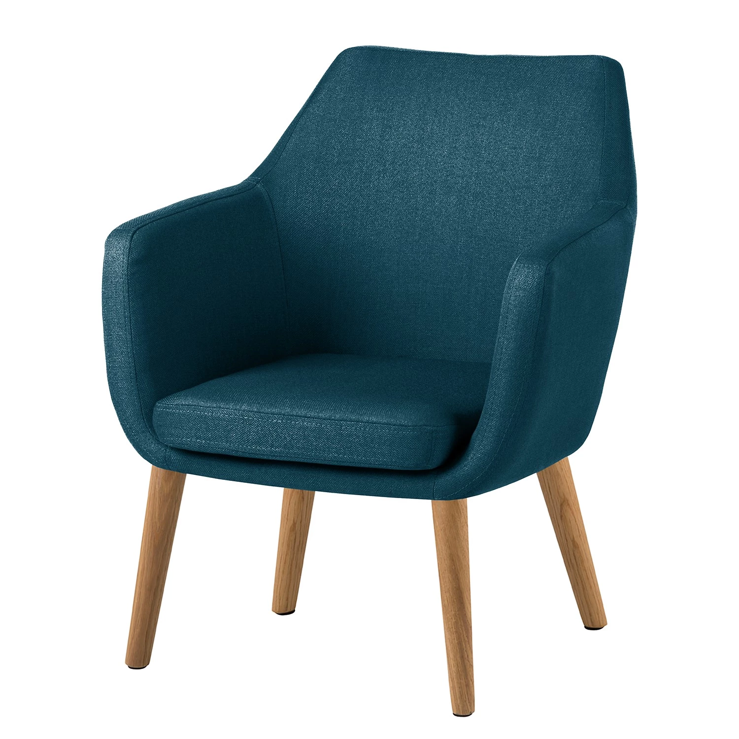 Mørteens Fauteuil Nicholas - Tissu - Bleu jean 3 Mørteens Fauteuil Nicholas - Tissu - Bleu jean
