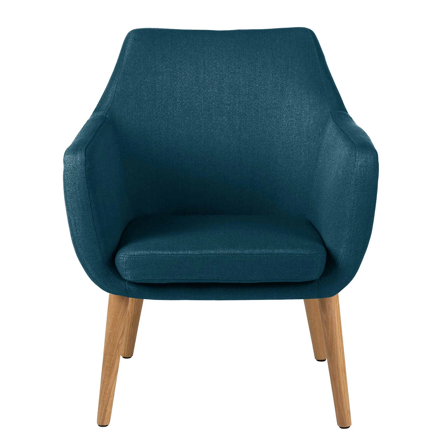 Mørteens Fauteuil Nicholas - Tissu - Bleu jean 6 Mørteens Fauteuil Nicholas - Tissu - Bleu jean – Image 4