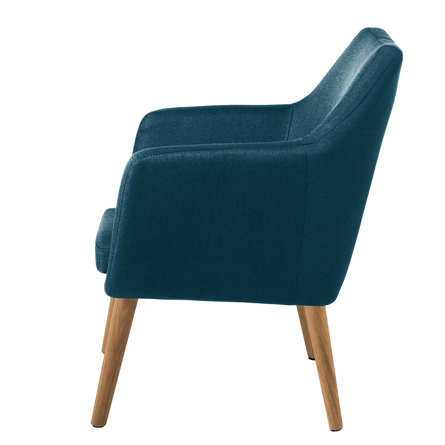 Mørteens Fauteuil Nicholas - Tissu - Bleu jean 7 Mørteens Fauteuil Nicholas - Tissu - Bleu jean – Image 5