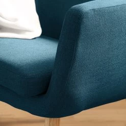 Mørteens Fauteuil Nicholas - Tissu - Bleu jean 28 Mørteens Fauteuil Nicholas - Tissu - Bleu jean -Meubles de salon Soldes 1000213140 201204 06191900013 DETAILS P000000001000213140