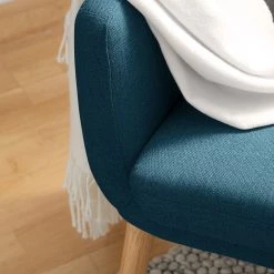 Mørteens Fauteuil Nicholas - Tissu - Bleu jean 29 Mørteens Fauteuil Nicholas - Tissu - Bleu jean -Meubles de salon Soldes 1000213140 201204 06191900014 DETAILS P000000001000213140