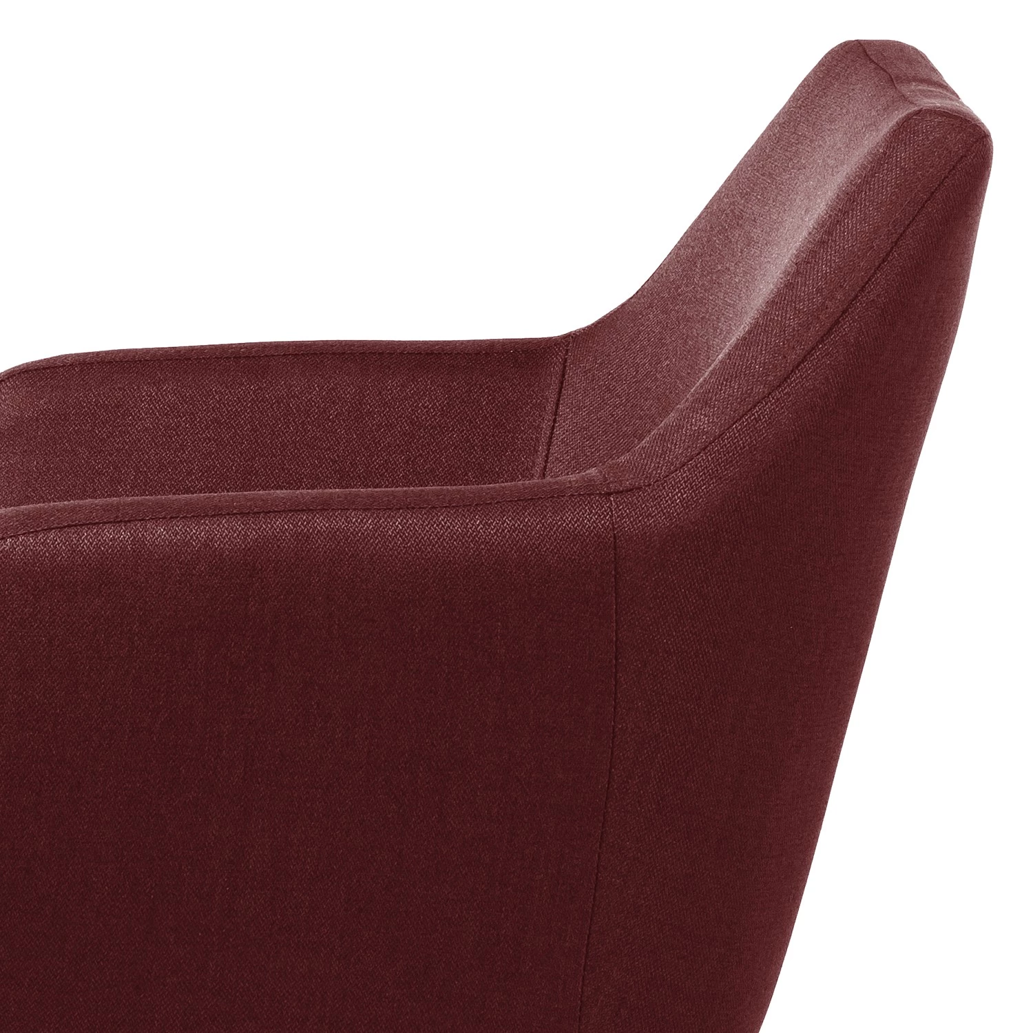 Mørteens Fauteuil Nicholas - Tissu - Rouge foncé 11 Mørteens Fauteuil Nicholas - Tissu - Rouge foncé – Image 9