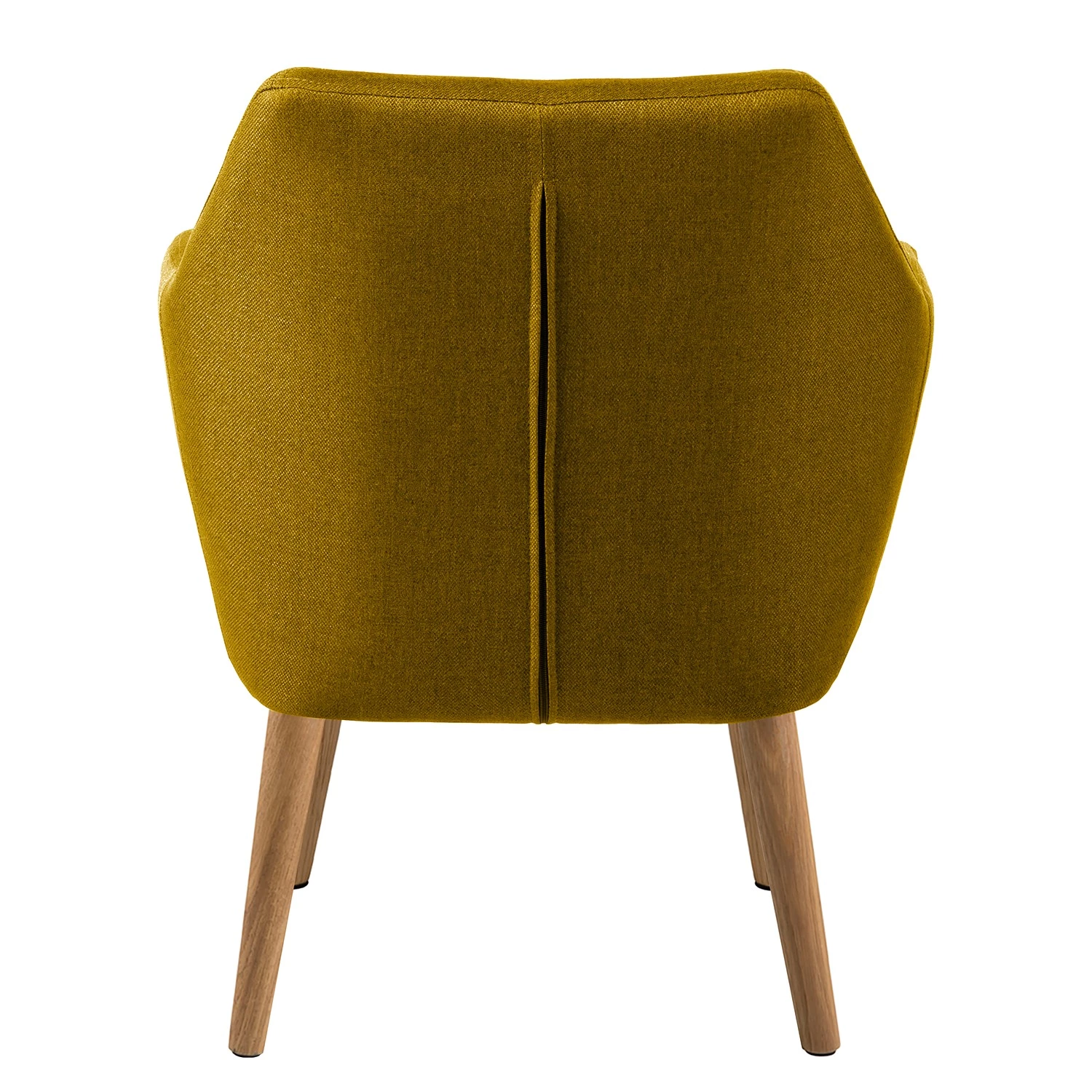 Mørteens Fauteuil Nicholas - Tissu - Jaune curry 8 Mørteens Fauteuil Nicholas - Tissu - Jaune curry – Image 6