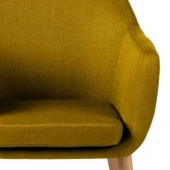 Mørteens Fauteuil Nicholas - Tissu - Jaune curry 24 Mørteens Fauteuil Nicholas - Tissu - Jaune curry -Meubles de salon Soldes 1000213182 201204 06194400041 DETAILS P000000001000213182