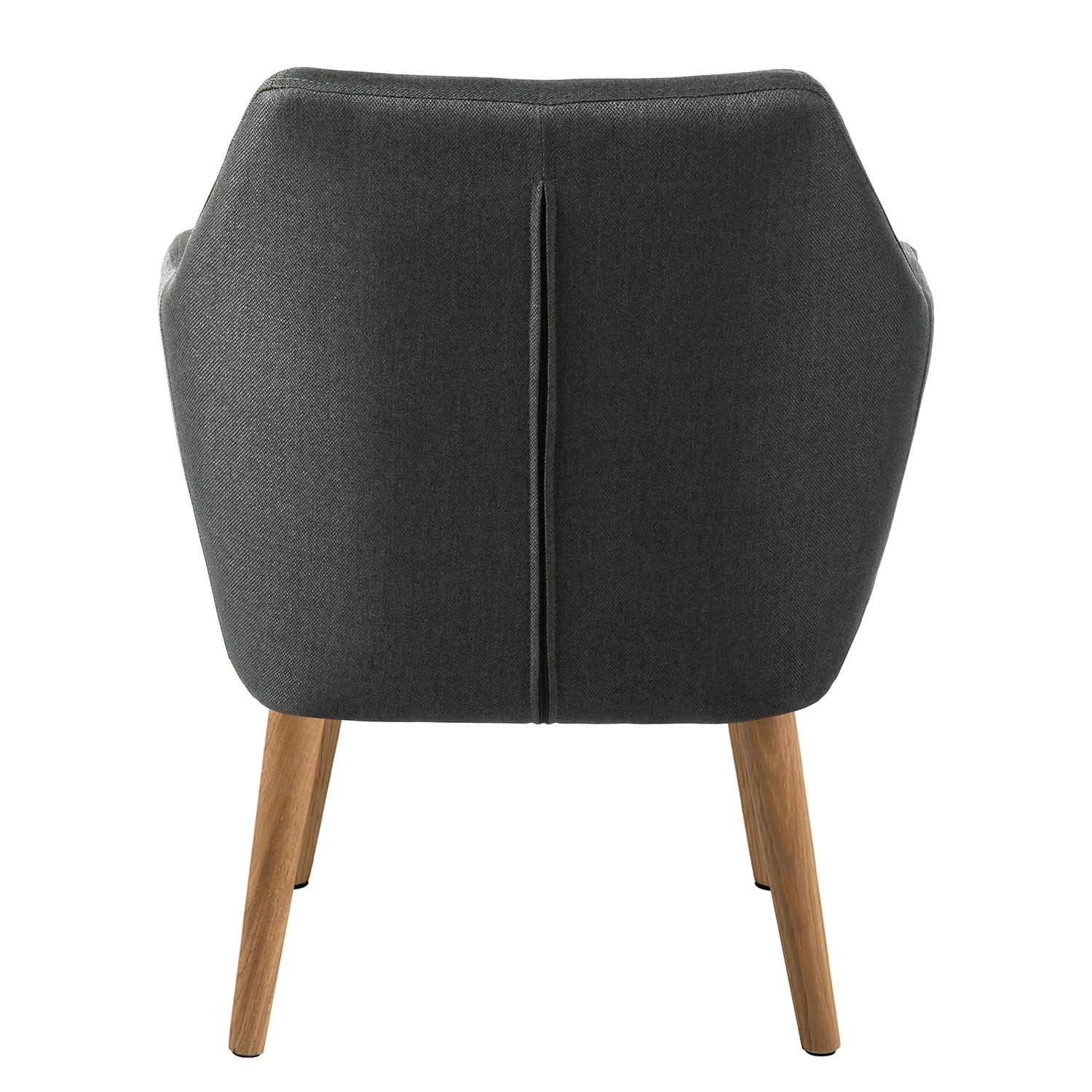 Mørteens Fauteuil Nicholas - Tissu - Gris foncé 8 Mørteens Fauteuil Nicholas - Tissu - Gris foncé – Image 6