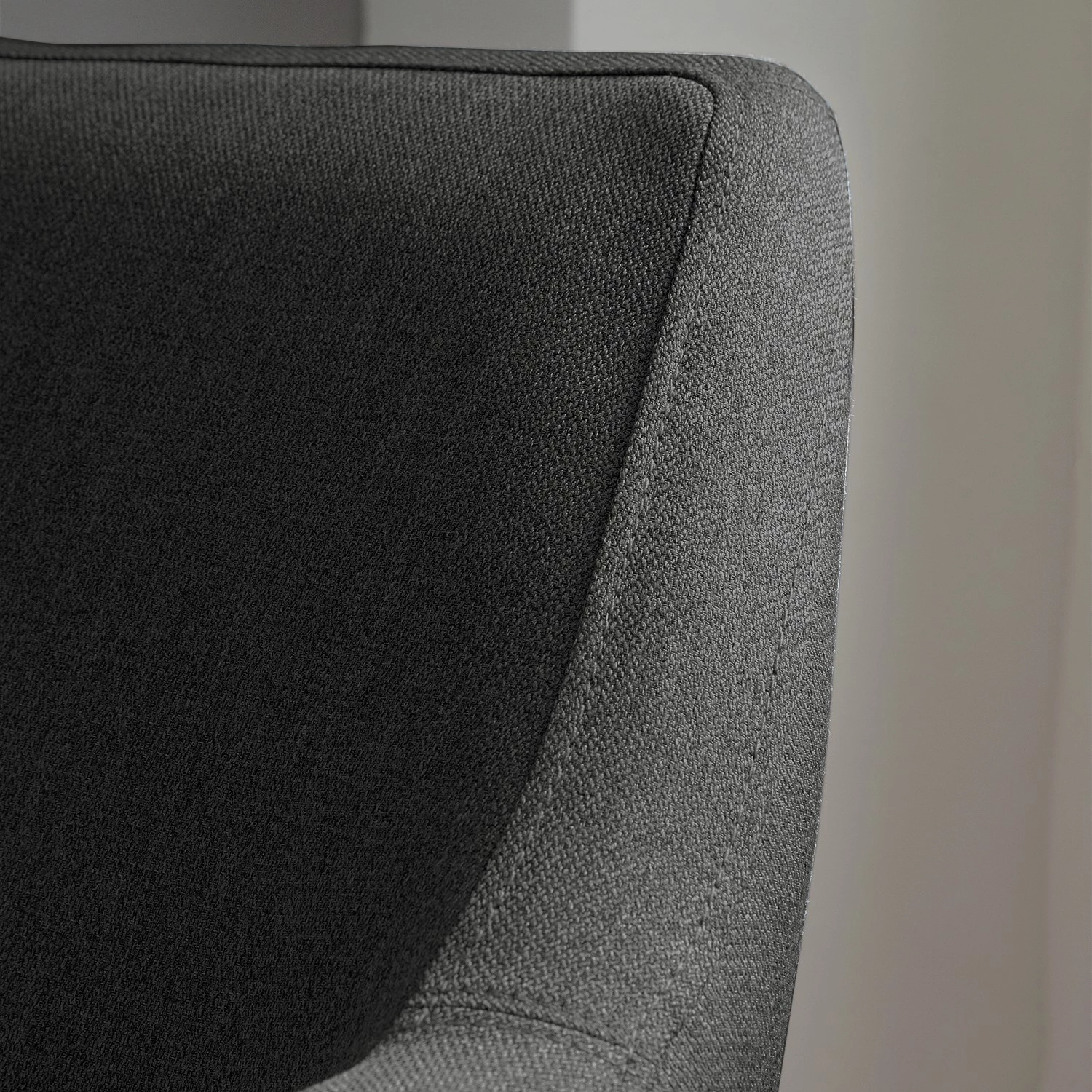 Mørteens Fauteuil Nicholas - Tissu - Gris foncé 16 Mørteens Fauteuil Nicholas - Tissu - Gris foncé – Image 14