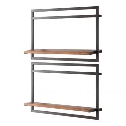 Ars manufacti Étagères murales Manchester II (5 élém.) - Acacia massif / Métal - Acacia / Anthracite 17 Ars manufacti Étagères murales Manchester II (5 élém.) - Acacia massif / Métal - Acacia / Anthracite -Meubles de salon Soldes 1000213198 200527 13200400003 DETAILS P000000001000213198