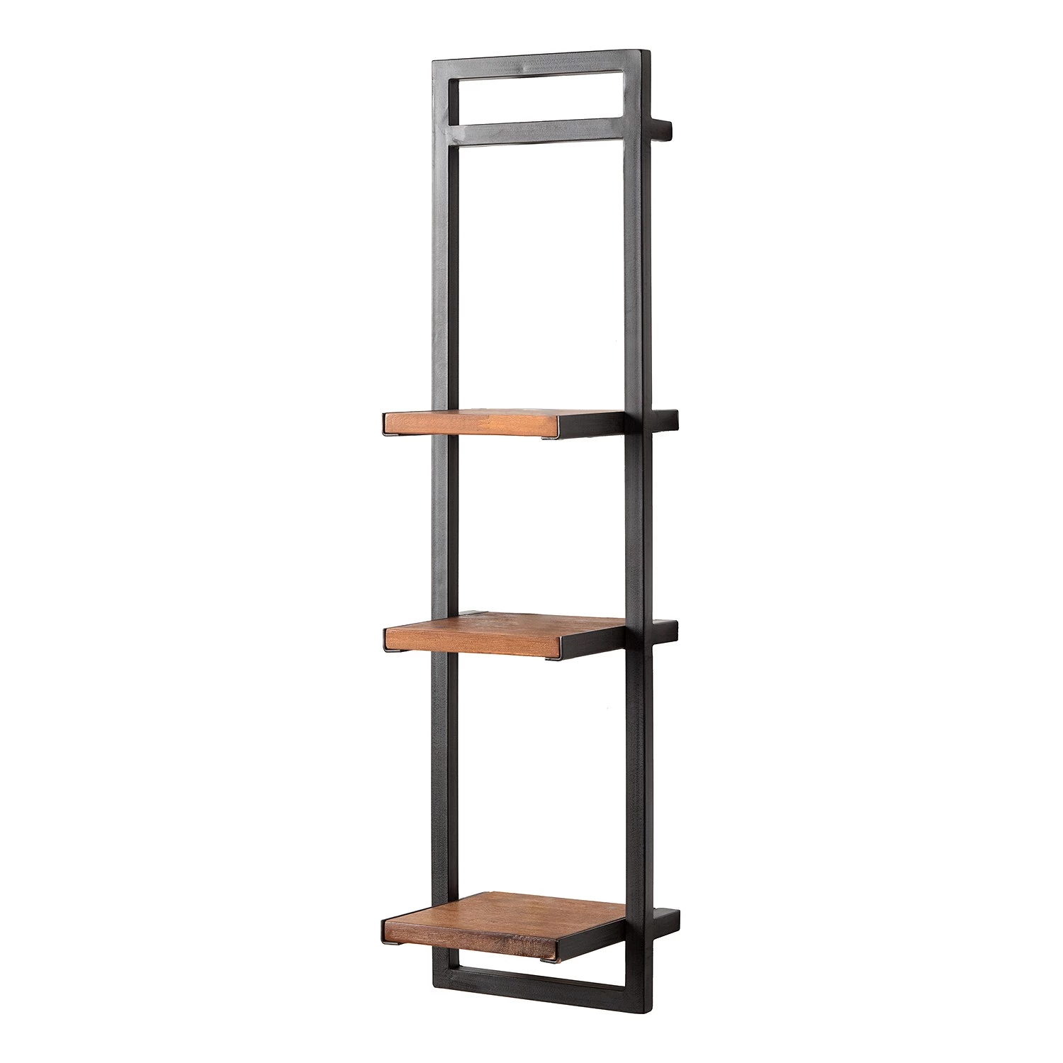Ars manufacti Étagères murales Manchester II (5 élém.) - Acacia massif / Métal - Acacia / Anthracite 7 Ars manufacti Étagères murales Manchester II (5 élém.) - Acacia massif / Métal - Acacia / Anthracite – Image 5