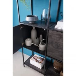 Fredriks Étagère Meon III - Chêne gris - Largeur : 101 cm -Meubles de salon Soldes 1000213234 210104 13264800010 MOOD DETAILS P000000001000213234 mood