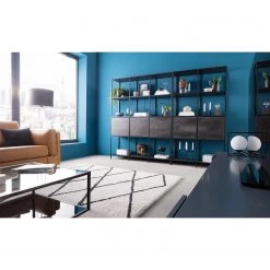 Fredriks Étagère Meon III - Chêne gris - Largeur : 101 cm -Meubles de salon Soldes 1000213234 210104 13264800014 MOOD DETAILS P000000001000213234 mood