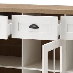 Norrwood Buffet Proville I - Imitation chêne blanc / Imitation chêne -Meubles de salon Soldes 1000213890 200525 13141600101 DETAILS P000000001000213890