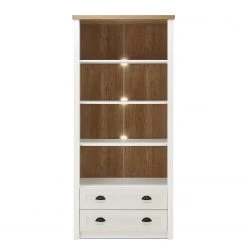 Norrwood Étagère Proville III - Imitation chêne blanc / Imitation chêne -Meubles de salon Soldes 1000213905 200525 13161100204 DETAILS P000000001000213905