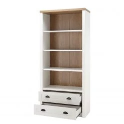 Norrwood Étagère Proville III - Imitation chêne blanc / Imitation chêne -Meubles de salon Soldes 1000213905 200525 13161200205 DETAILS P000000001000213905