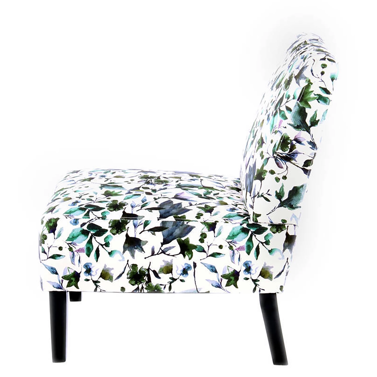 Kayoom Chaises capitonnées Indira IV - Tissu / Hêtre massif - Noir / Vert et blanc 6 Kayoom Chaises capitonnées Indira IV - Tissu / Hêtre massif - Noir / Vert et blanc – Image 4