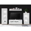 Loftscape Ensemble meubles TV Cely I (4 éléments) - Blanc brillant / Blanc mat -Meubles de salon Soldes 1000214312 200527 07012200140 MOOD IMAGE P000000001000214312 mood