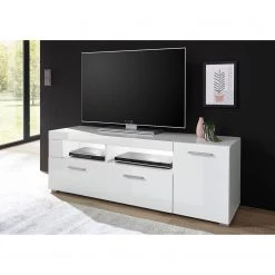 Loftscape Ensemble meubles TV Cely I (4 éléments) - Blanc brillant / Blanc mat -Meubles de salon Soldes 1000214312 200527 07012700144 MOOD DETAILS P000000001000214312 mood