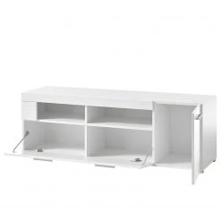 Loftscape Ensemble meubles TV Cely I (4 éléments) - Blanc brillant / Blanc mat -Meubles de salon Soldes 1000214312 200527 07014000153 DETAILS P000000001000214312