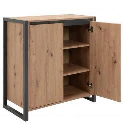 Red Living Buffet Denville I - Imitation chêne artisan / Anthracite -Meubles de salon Soldes 1000214486 200608 14150300010 DETAILS P000000001000214486