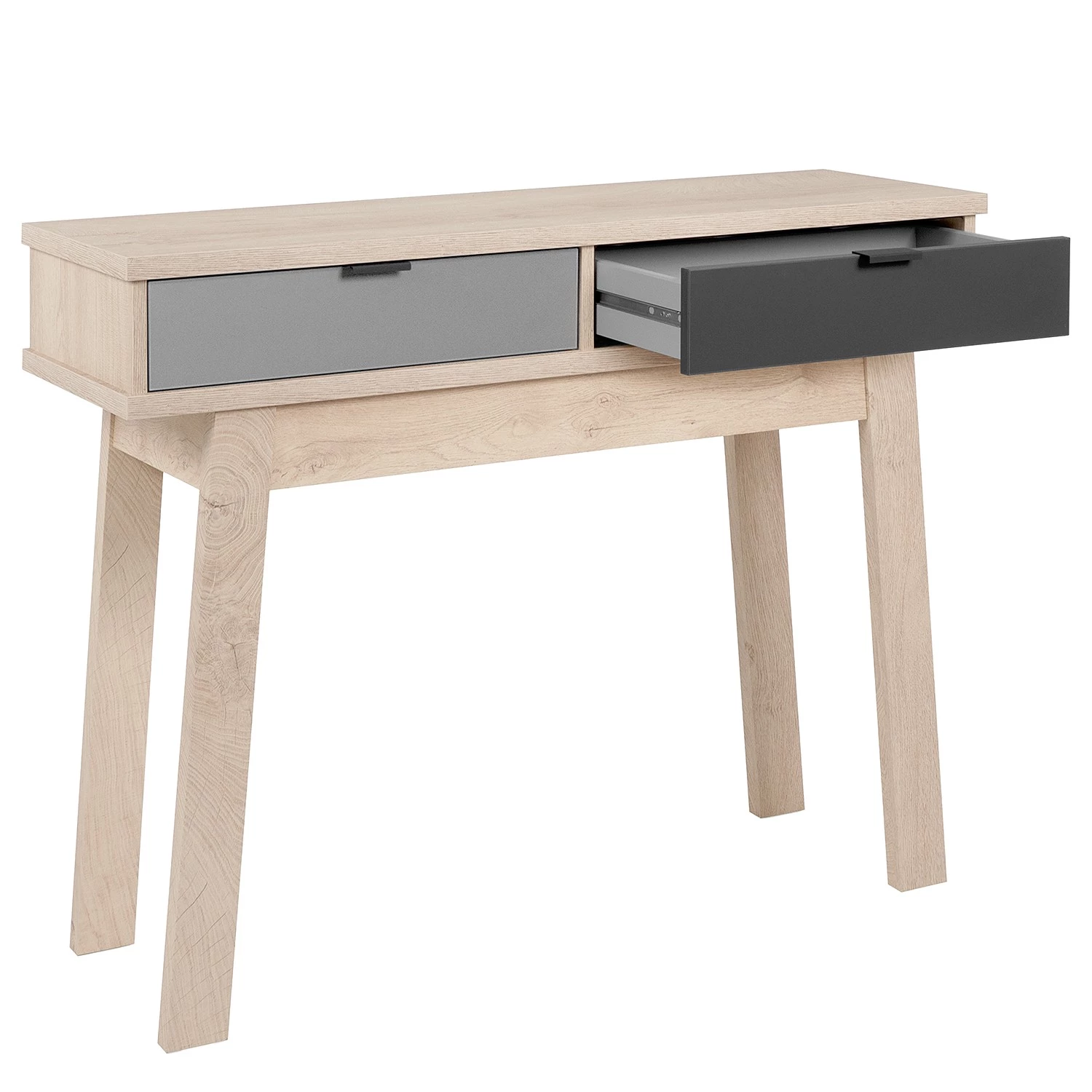 Mørteens Console Elysian - Gris / Imitation chêne 6 Mørteens Console Elysian - Gris / Imitation chêne – Image 4