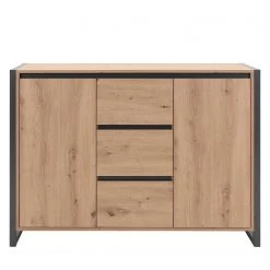 Red Living Buffet Denville II - Imitation chêne artisan / Anthracite 18 Red Living Buffet Denville II - Imitation chêne artisan / Anthracite -Meubles de salon Soldes 1000214501 200608 14164900097 DETAILS P000000001000214501