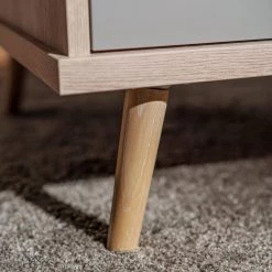 Mørteens Buffet Elysian - Gris / Imitation chêne -Meubles de salon Soldes 1000214503 200608 14174800134 DETAILS P000000001000214503