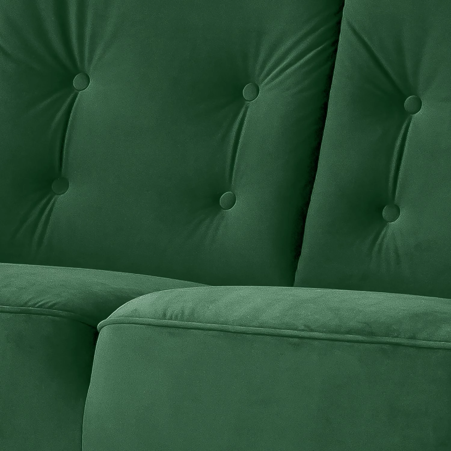Fredriks Canapé Bonham (2 places) - Velours - Vert 7 Fredriks Canapé Bonham (2 places) - Velours - Vert – Image 5