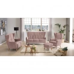 Fredriks Fauteuil Bonham - Velours - Mauve 10 Fredriks Fauteuil Bonham - Velours - Mauve -Meubles de salon Soldes 1000215326 201209 18161300055 MOOD DETAILS P000000001000215326 mood