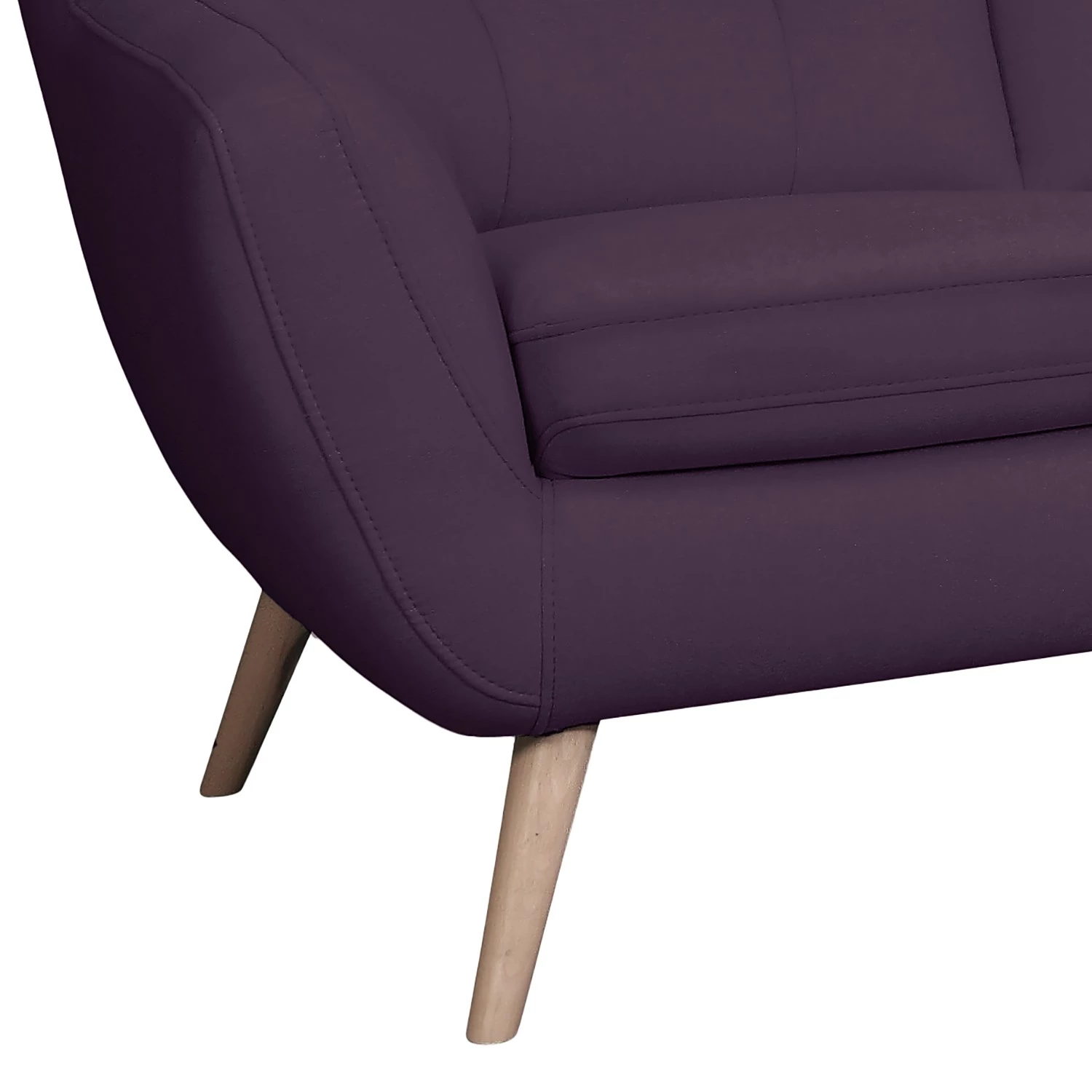 Fredriks Canapé panoramique Sawston II - Microfibre - Bleu marine - Alignement à droite 10 Fredriks Canapé panoramique Sawston II - Microfibre - Bleu marine - Alignement à droite – Image 8