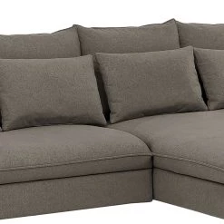 Fredriks Canapé d’angle Sketty - Microfibre - Couleur argile - Méridienne courte à droite (vue de face) - Sans fonction -Meubles de salon Soldes 1000215461 201209 18165400608 DETAILS P000000001000215461