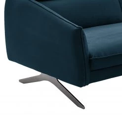 Fredriks Canapé d’angle Silt - Velours - Bleu foncé - Méridienne courte à droite (vue de face) -Meubles de salon Soldes 1000215467 201209 18165800656 DETAILS P000000001000215467