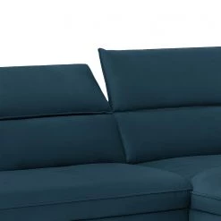 Fredriks Canapé d’angle Silt - Velours - Bleu foncé - Méridienne courte à droite (vue de face) -Meubles de salon Soldes 1000215467 201209 18165800657 DETAILS P000000001000215467