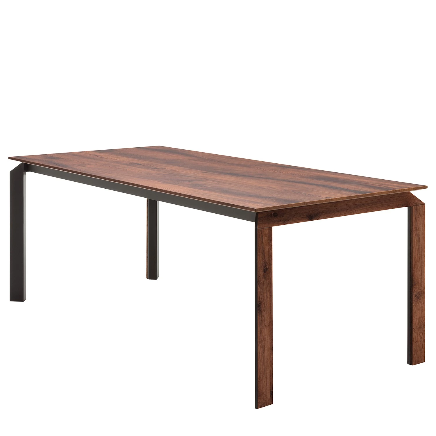 GWINNER Table Millsboro I - Poutres en chêne Terra - Largeur : 180 cm - Extensible 3 GWINNER Table Millsboro I - Poutres en chêne Terra - Largeur : 180 cm - Extensible
