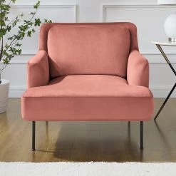 Fredriks Fauteuil Bleecker - Velours - Mauve 15 Fredriks Fauteuil Bleecker - Velours - Mauve -Meubles de salon Soldes 1000216220 210107 16314600159 MOOD DETAILS P000000001000216220 mood