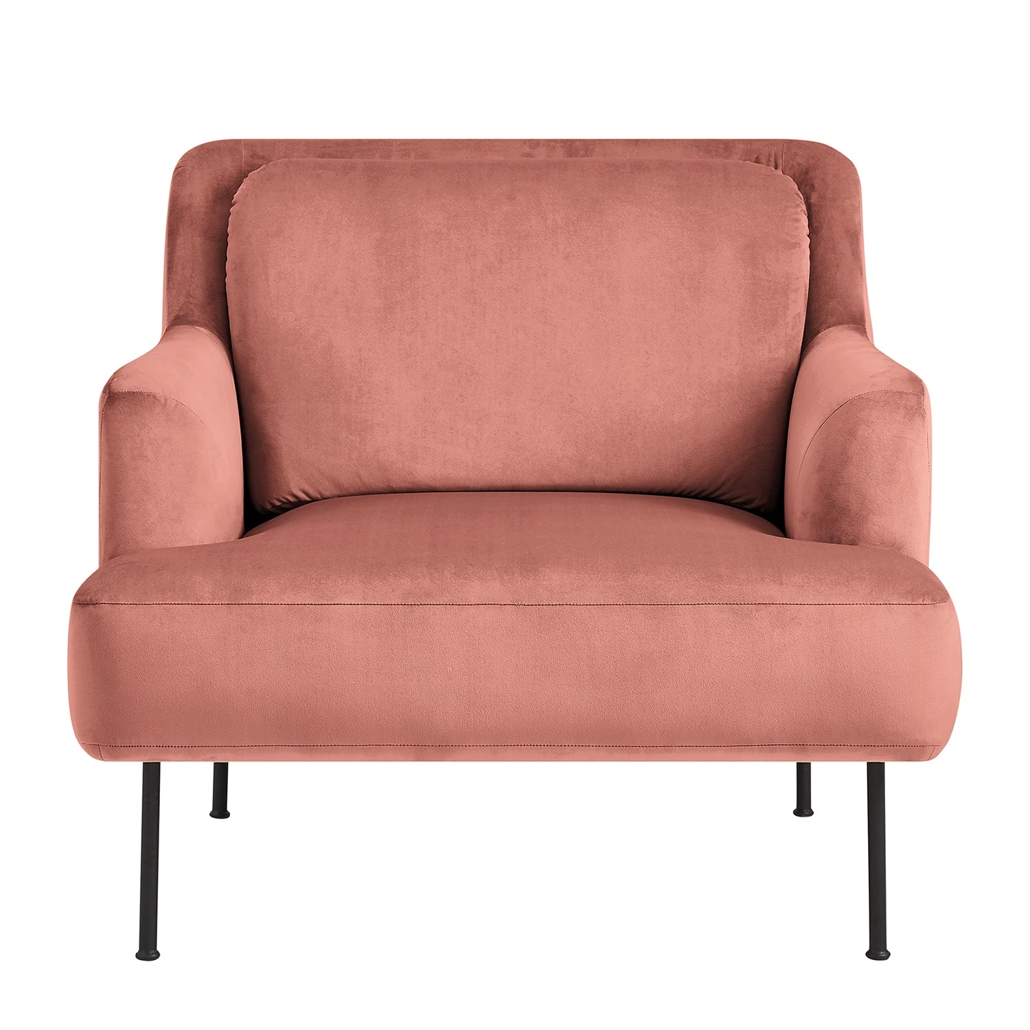 Fredriks Fauteuil Bleecker - Velours - Mauve 7 Fredriks Fauteuil Bleecker - Velours - Mauve – Image 5