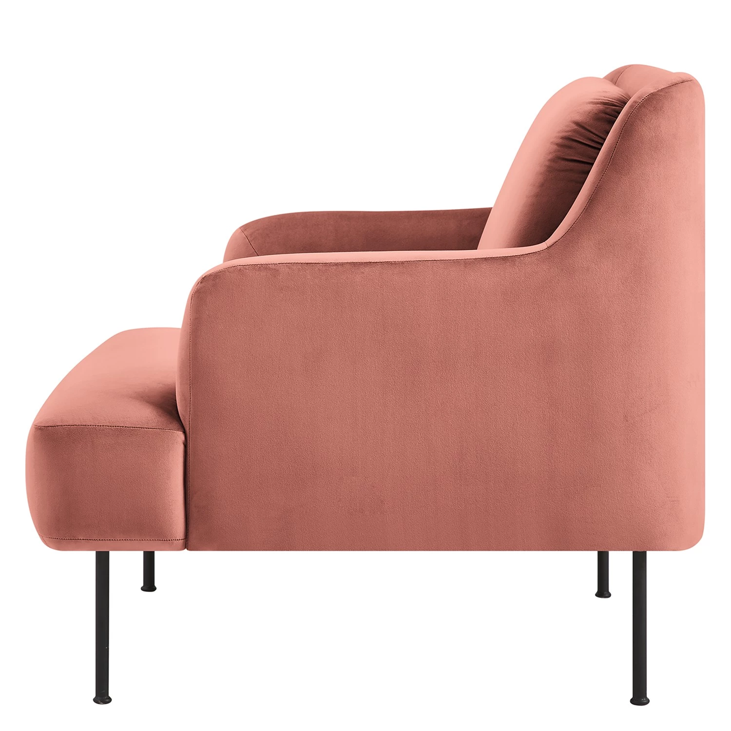 Fredriks Fauteuil Bleecker - Velours - Mauve 8 Fredriks Fauteuil Bleecker - Velours - Mauve – Image 6