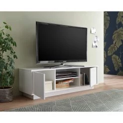 LC Spa Meuble TV Ice - Blanc brillant 8 LC Spa Meuble TV Ice - Blanc brillant -Meubles de salon Soldes 1000216268 200630 09122900011 MOOD DETAILS P000000001000216268 mood