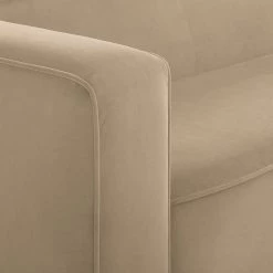 Fredriks Canapé d’angle Berlou II - microfibre - Beige - Méridienne courte à droite (vue de face) -Meubles de salon Soldes 1000216280 210218 14200800174 DETAILS P000000001000216280