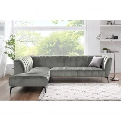 Mørteens Canapé d’angle Jamsa - Velours - Gris - Méridienne longue à gauche (vue de face) 17 Mørteens Canapé d’angle Jamsa - Velours - Gris - Méridienne longue à gauche (vue de face) -Meubles de salon Soldes 1000216281 210107 16323300776 MOOD DETAILS P000000001000216281 mood