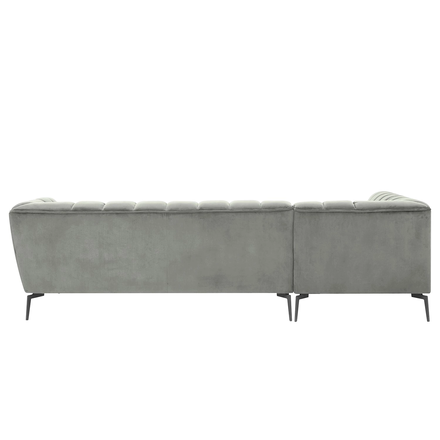 Mørteens Canapé d’angle Jamsa - Velours - Gris - Méridienne longue à gauche (vue de face) 9 Mørteens Canapé d’angle Jamsa - Velours - Gris - Méridienne longue à gauche (vue de face) – Image 7