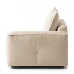 Studio Copenhagen Fauteuil Buckley I - Tissu Saia: Beige - Accoudoir monté à droite (vu de face) -Meubles de salon Soldes 1000216816 201221 11153100041 DETAILS P000000001000216816