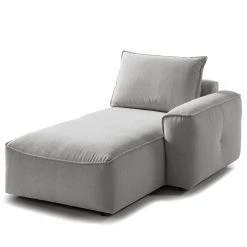 Studio Copenhagen Méridienne Buckley II - Tissu Saia: Gris clair - Accoudoir monté à droite (vu de face) -Meubles de salon Soldes 1000216957 201221 11163800606 DETAILS P000000001000216957