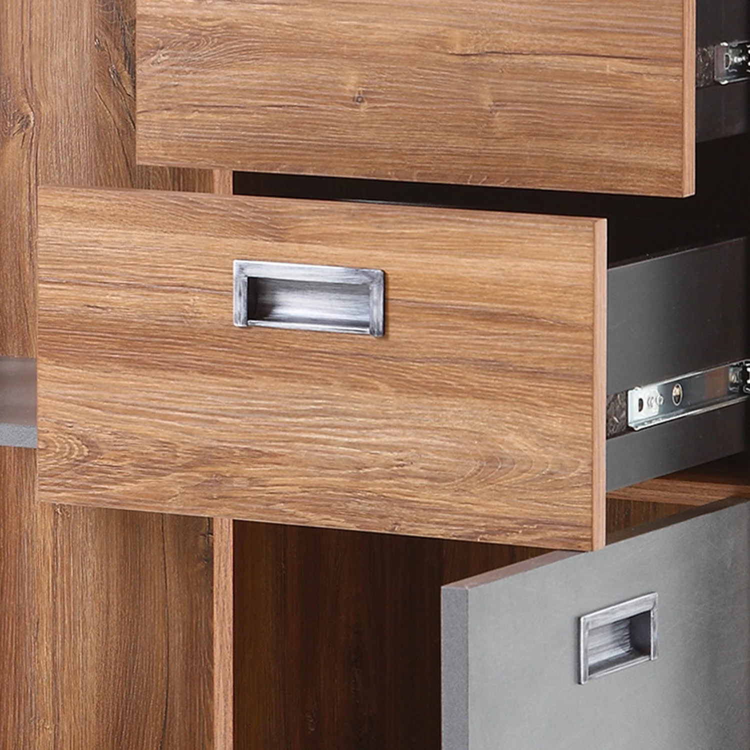 Ars manufacti Ensemble meubles TV Marton IV (4 élém.) - Imitation chêne Stirling / Anthracite 15 Ars manufacti Ensemble meubles TV Marton IV (4 élém.) - Imitation chêne Stirling / Anthracite – Image 13