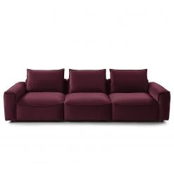 Studio Copenhagen Grand canapé Buckley I - Velours Shyla: Aubergine -Meubles de salon Soldes 1000217675 201203 16454400168 DETAILS P000000001000217675