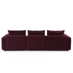 Studio Copenhagen Grand canapé Buckley I - Velours Shyla: Aubergine -Meubles de salon Soldes 1000217675 201203 16454400170 DETAILS P000000001000217675