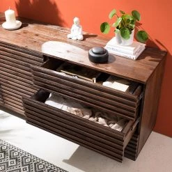 Studio Copenhagen Buffet Kirley I - Acacia massif - Acacia foncé -Meubles de salon Soldes 1000218062 210608 14180000017 DETAILS P000000001000218062